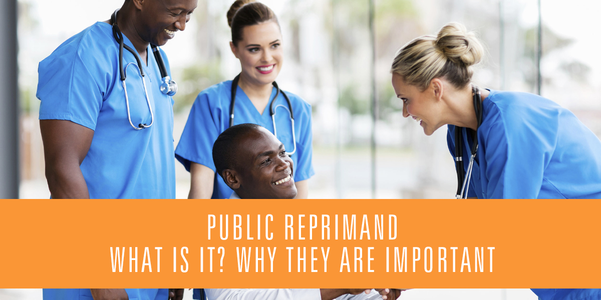 Public reprimand